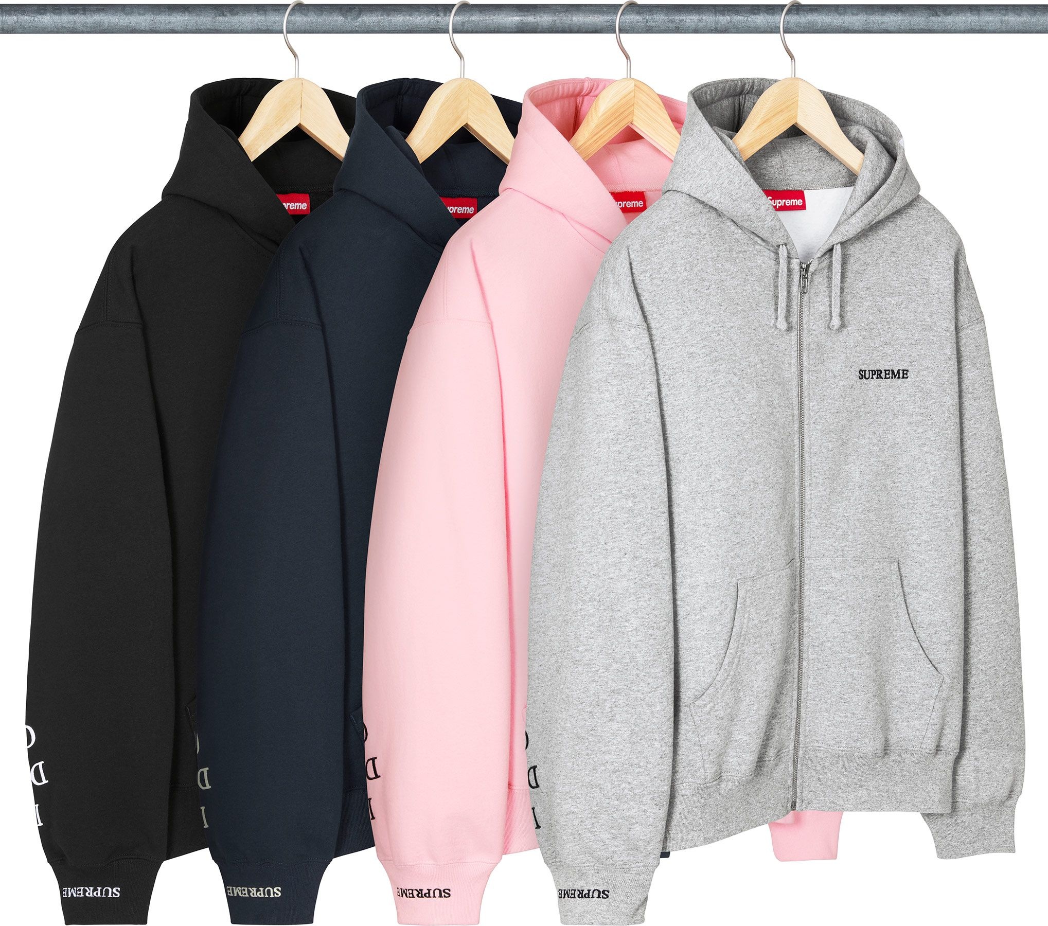 IDGAF Zip Up Hooded Sweatshirt